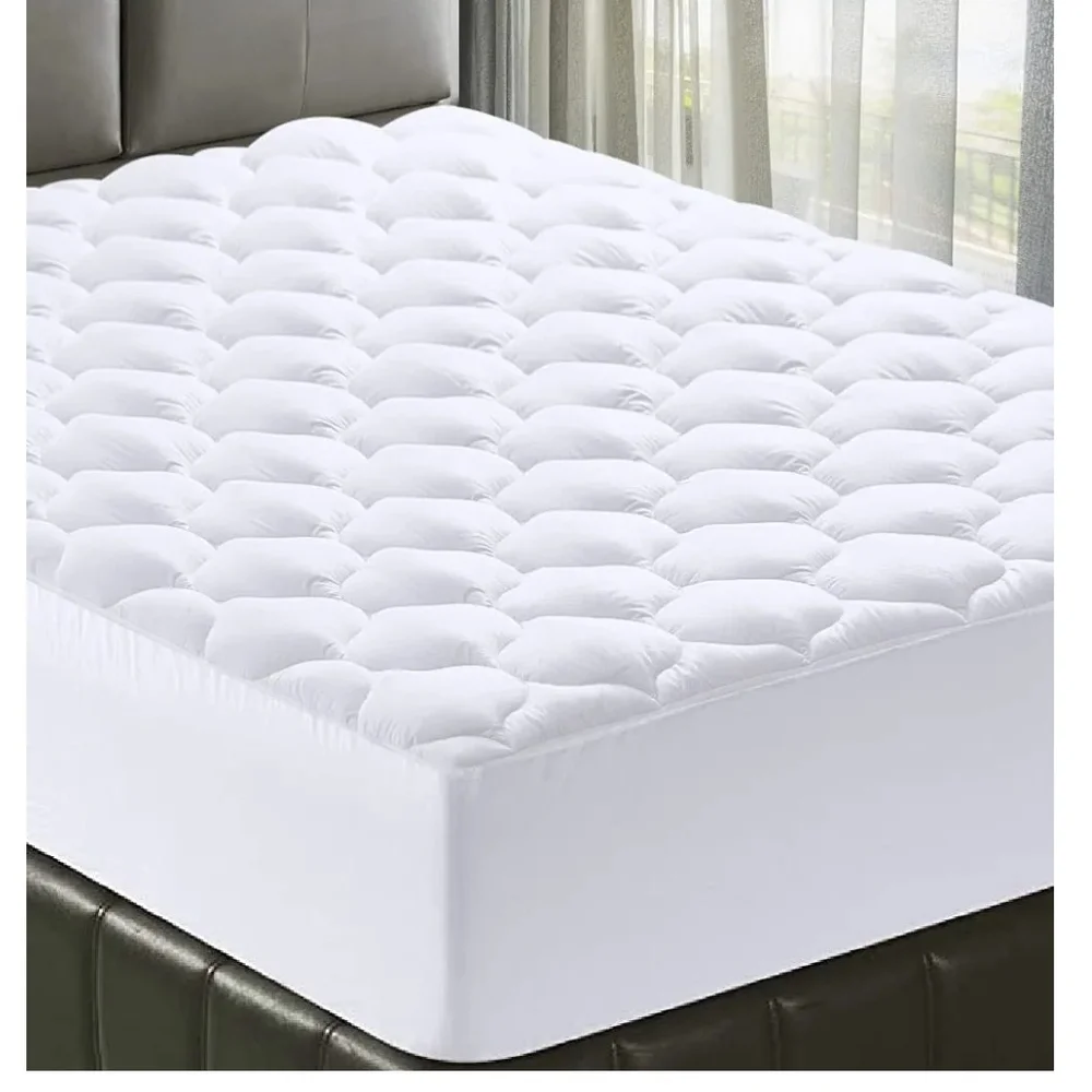 Full Premium Mattress Pad - White